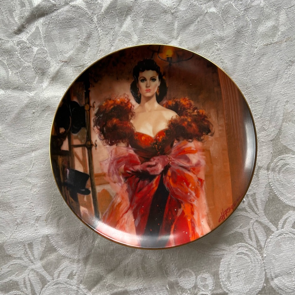 Gone with the Wind numbered  Decorative Plate